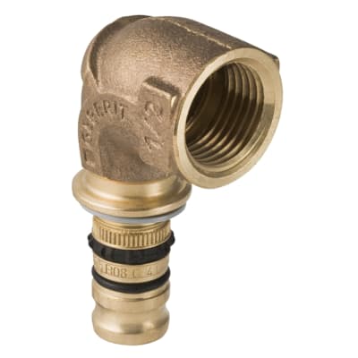 26 mm x 3/4" Overgangsvinkel muffe Mepla