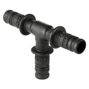 40 x 26 x 40 mm Pres T-stykke PVDF Mepla