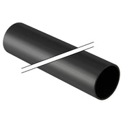 315 x 5000 mm Rør uden muffe sort PEH Geberit