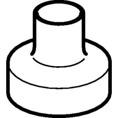90 x 50 mm Reduktion centrisk sort PEH Geberit