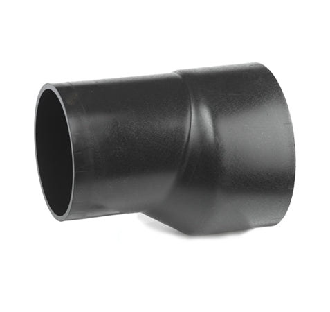 56 x 50 mm Reduktion excentrisk sort PEH Geberit