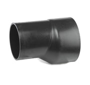 75 x 56 mm Reduktion excentrisk sort PEH Geberit
