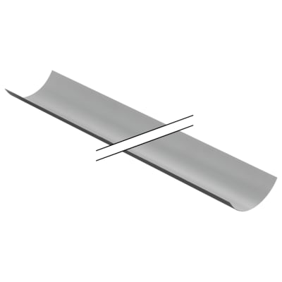 125 x 3000 mm Støtterende Geberit