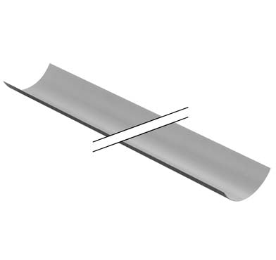 125 x 3000 mm Støtterende Geberit
