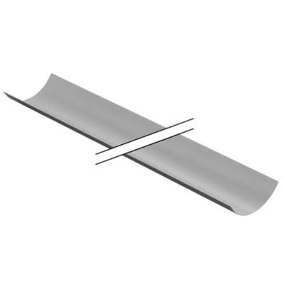 125 x 3000 mm Støtterende Geberit