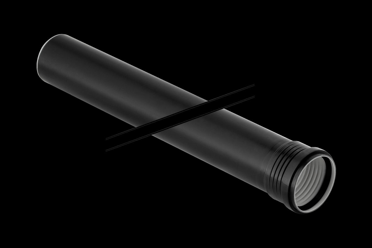 Geberit Silent PP rør Ø50 x 1500 mm, 1 muffe