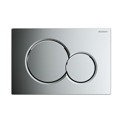 Geberit Sigma 01 betjeningsplade i krom