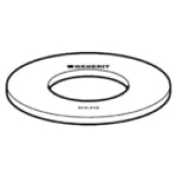 Geberit bundpakning, Ø 63 x 23 mm