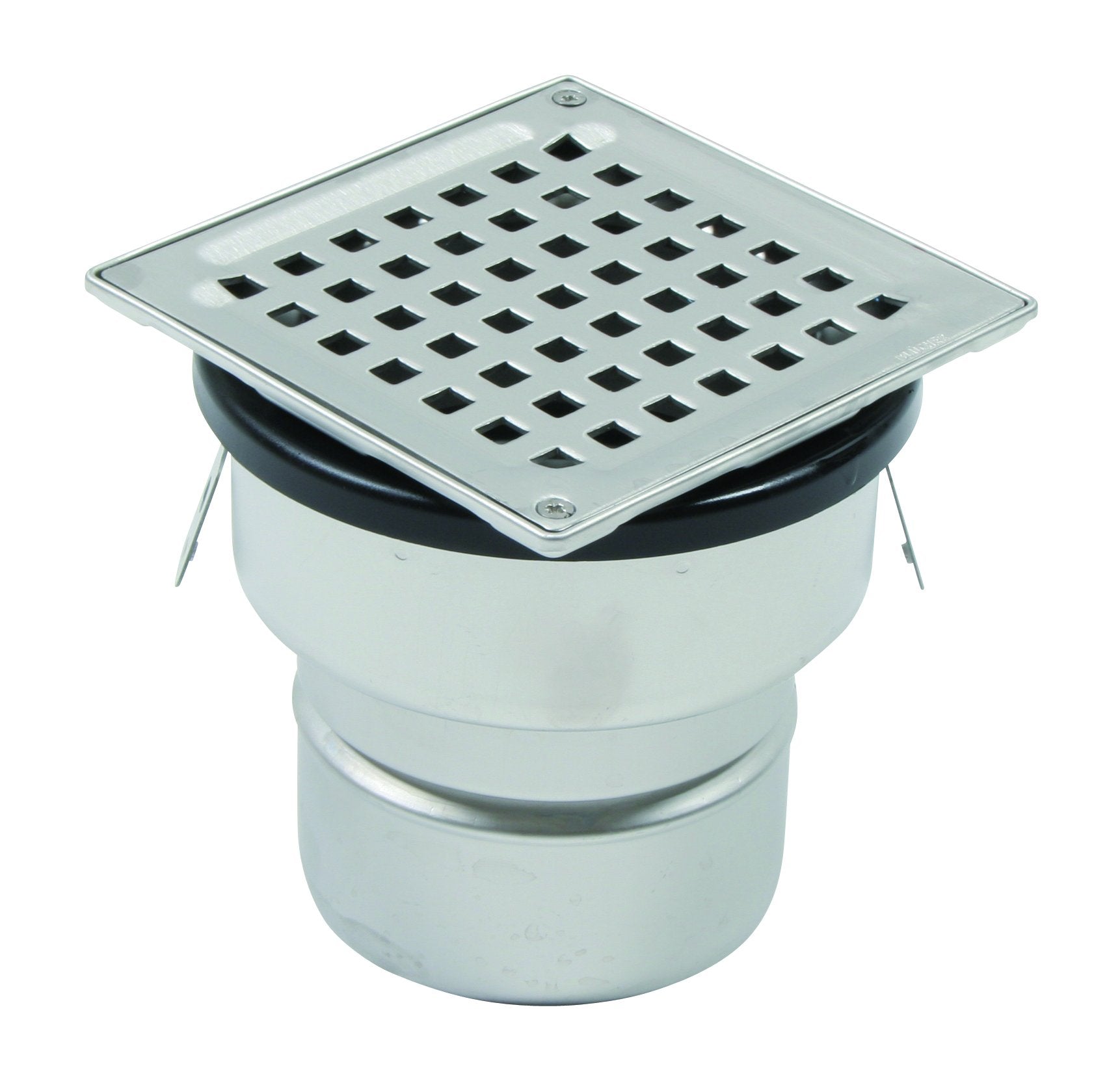 BLÜCHER 110 mm afløbsskål til beton, uden studs, lodret, flex