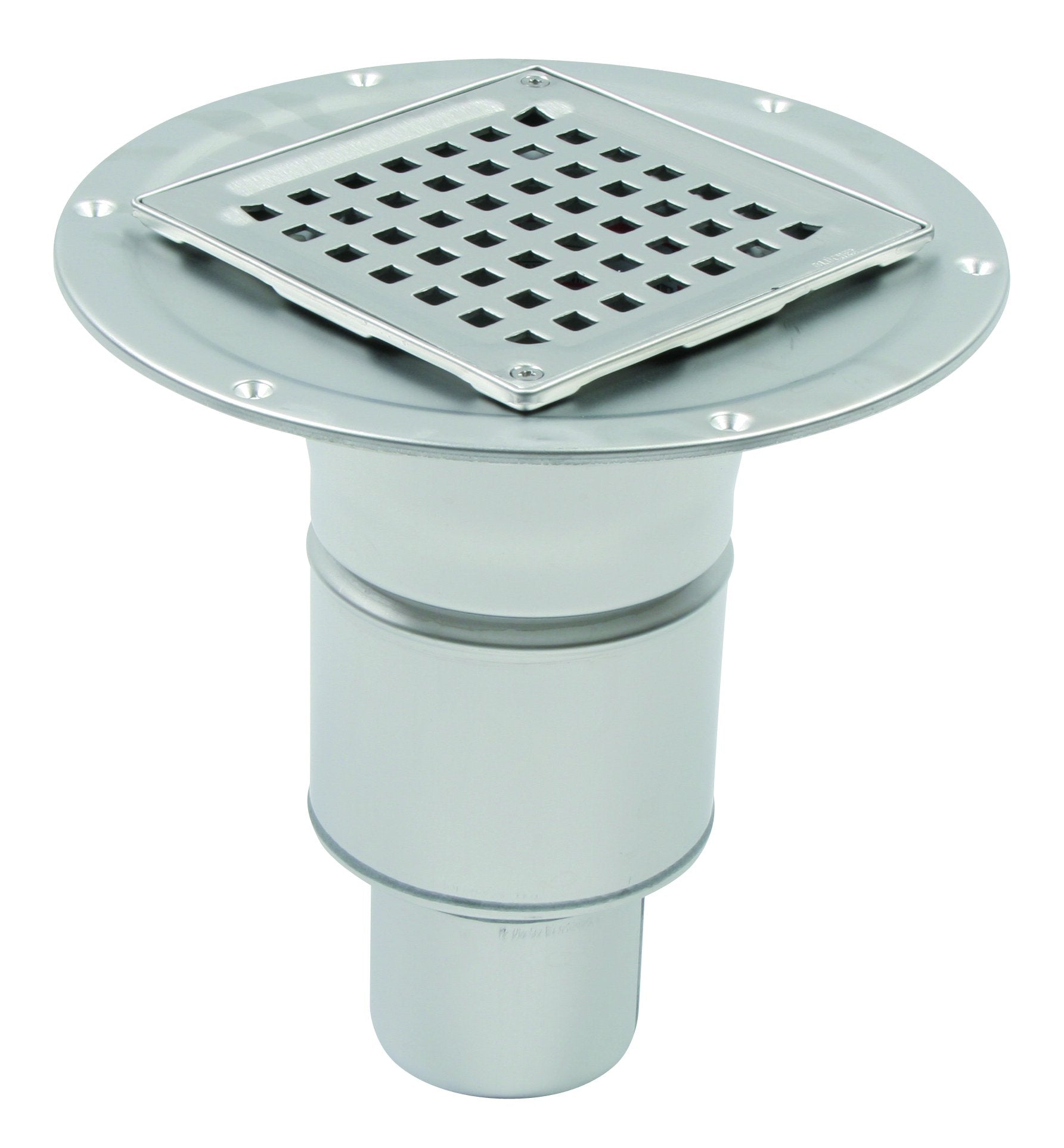 BLÜCHER 75 mm afløbsskål til smøremembran, uden studs, lodret