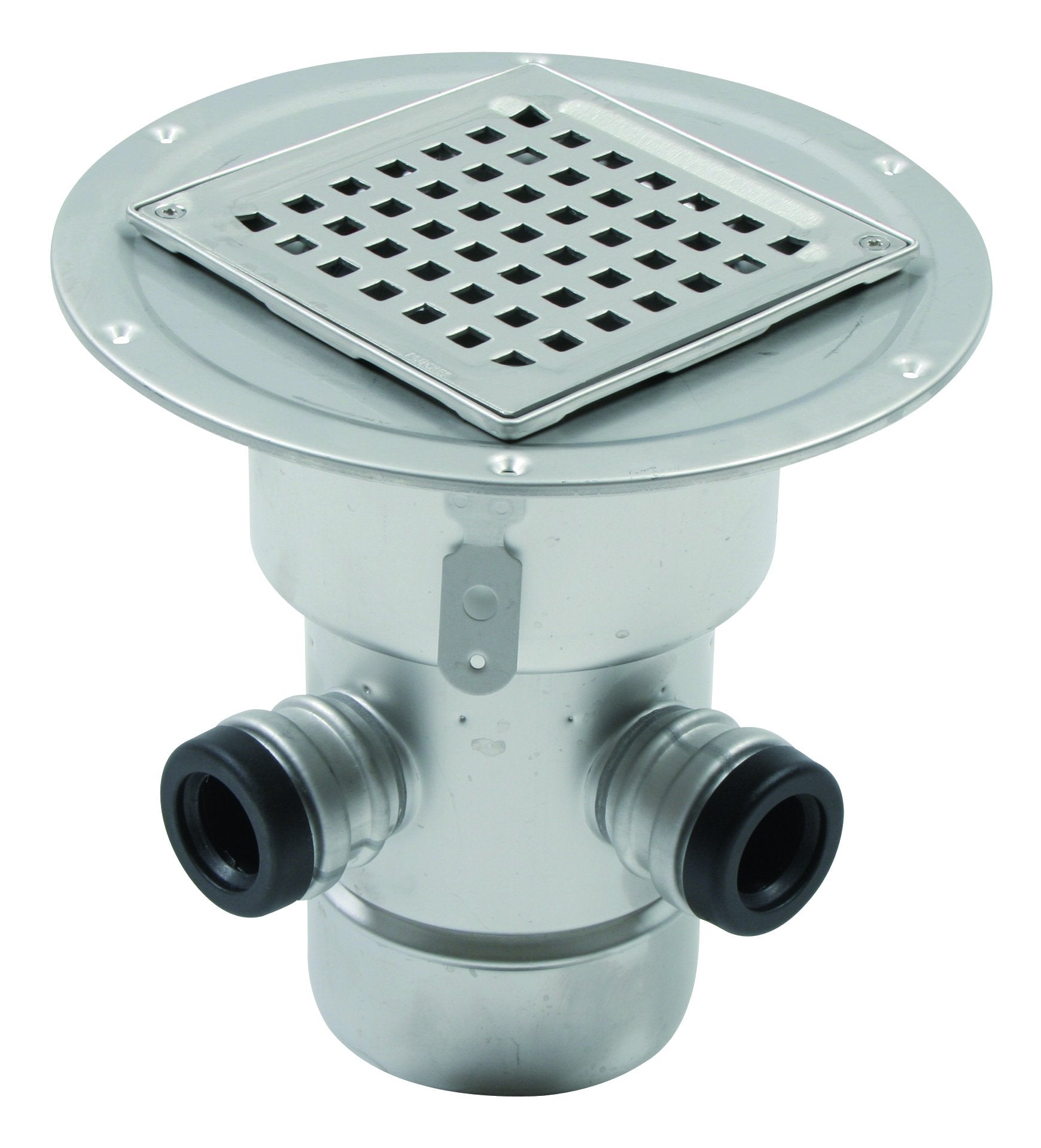 BLÜCHER 110 mm afløbsskål t/smøremembran, m/studs, lodret, lang