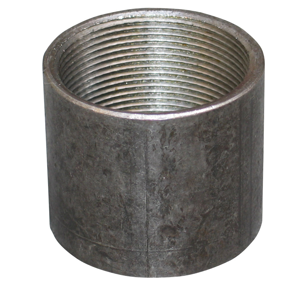 3/8" Sort smedet muffe