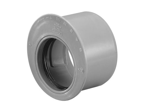 Wavin reduktion Ø110x75mm, grå PP, kort
