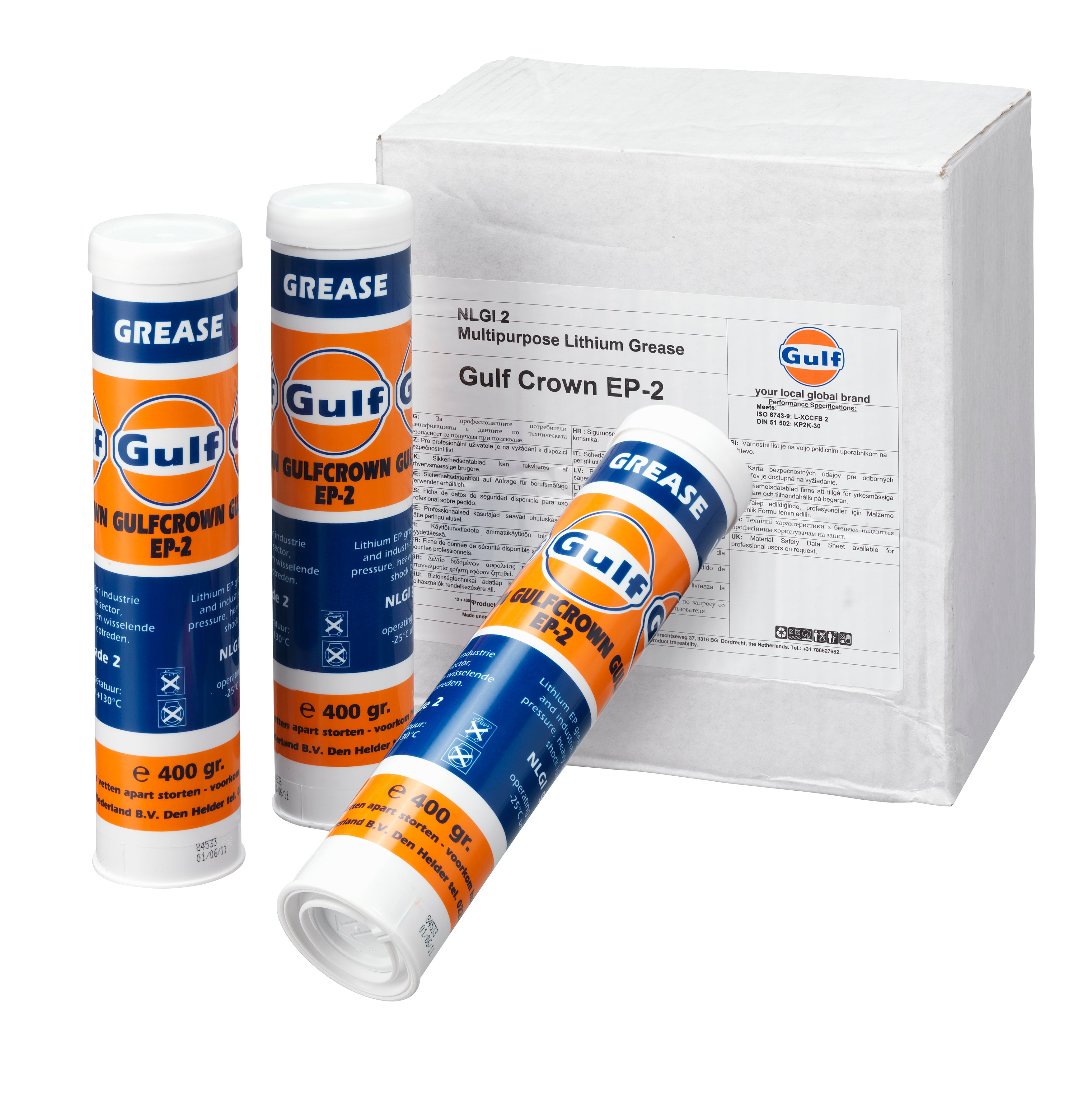 Gulf Crown EP 2 universalfedt, 400 ml