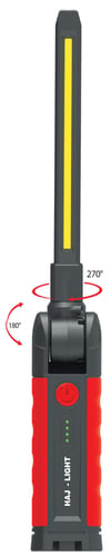 Foldelygte, genopladelig og roterbar, 1000 lumen