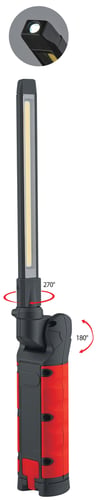 Foldelygte, genopladelig og roterbar, 1000 lumen