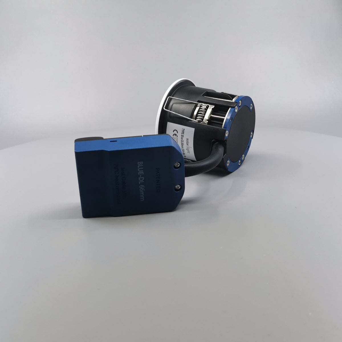 LED spot til udendørs m. 5W pære - Mat hvid (360° frame 10)