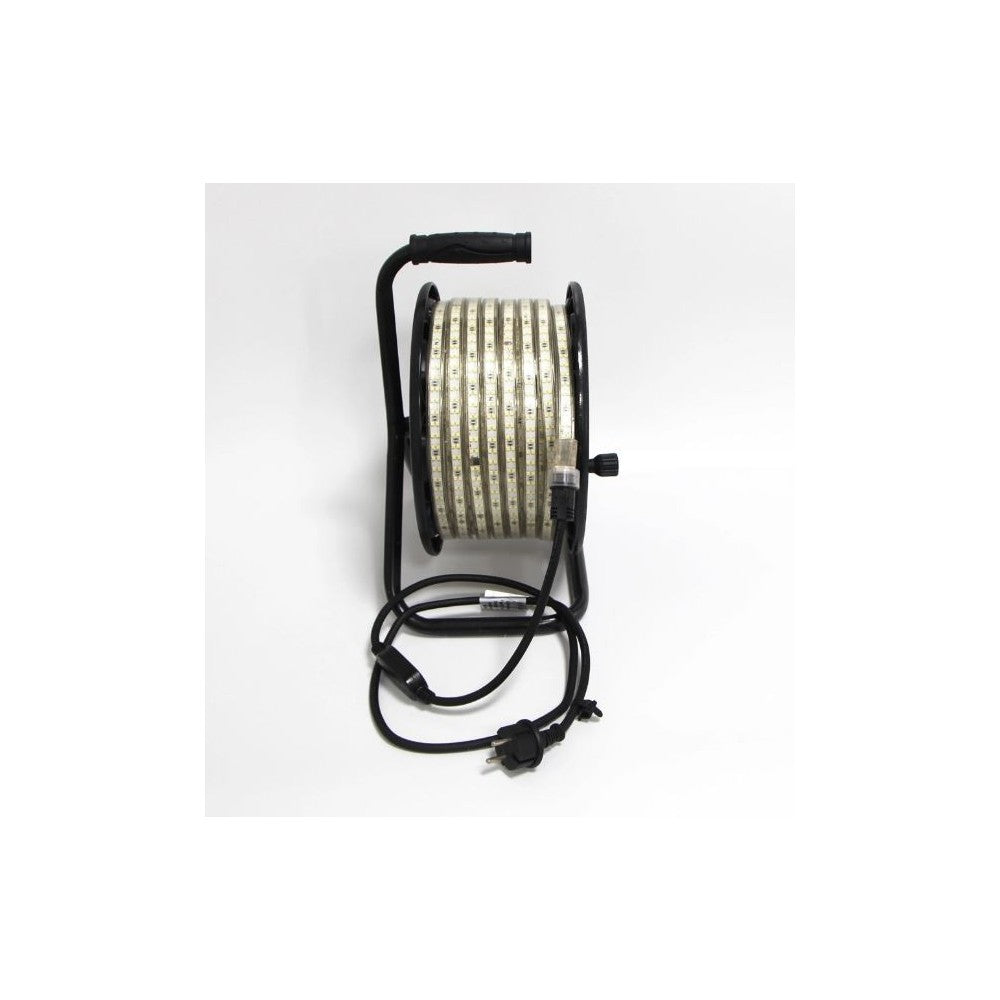 LEDlife 50m arbejdslys LED strip på tromle - 230V, IP67, 180 LED/m, 10W/m, 1200 lm/m