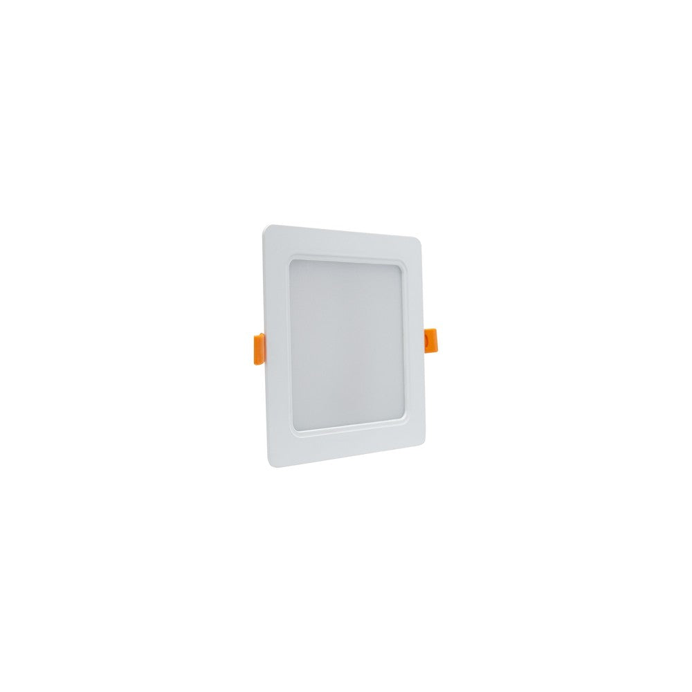 Spectrum 18W LED indbygningspanel - Hul: 14,5 x 14,5 cm, Mål: 17 x 17 cm, IP54 udendørs - 230V