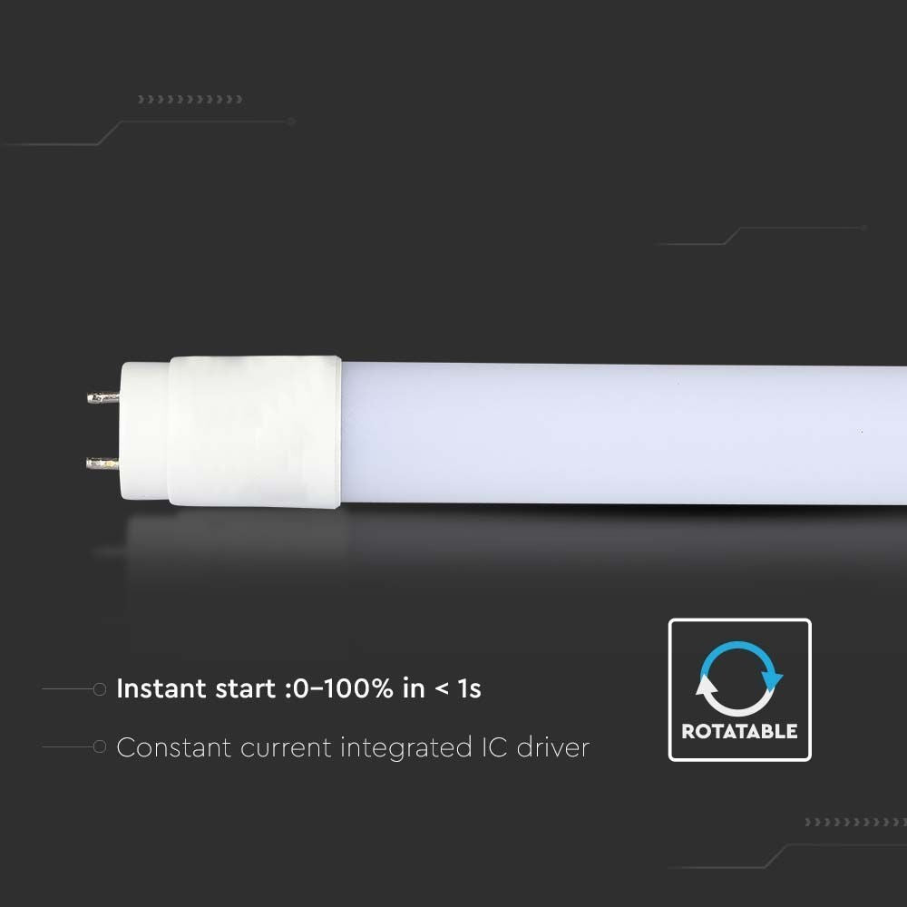 V-Tac LED lysstofrør T8-VALUE150, 20W, 150cm, G13