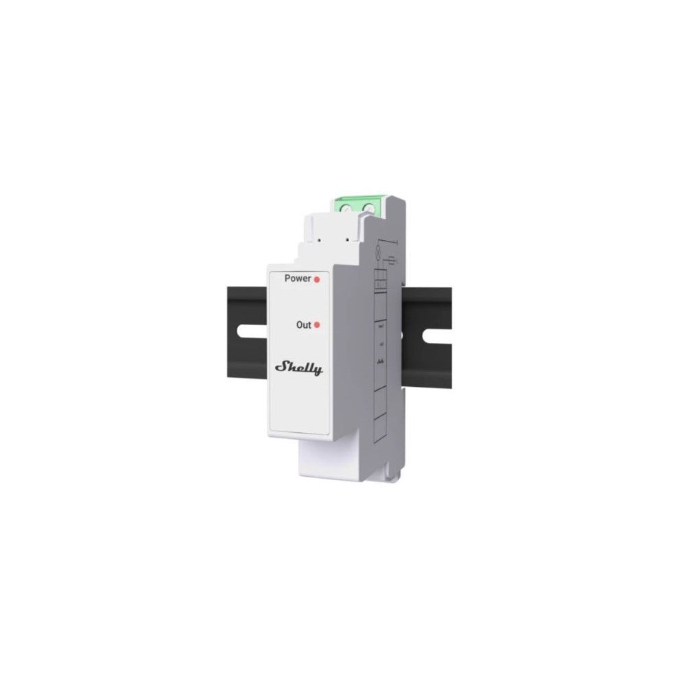 Shelly Pro 3EM Switch Tilføjelse - 2A Potentialefrit Relæ til 230V