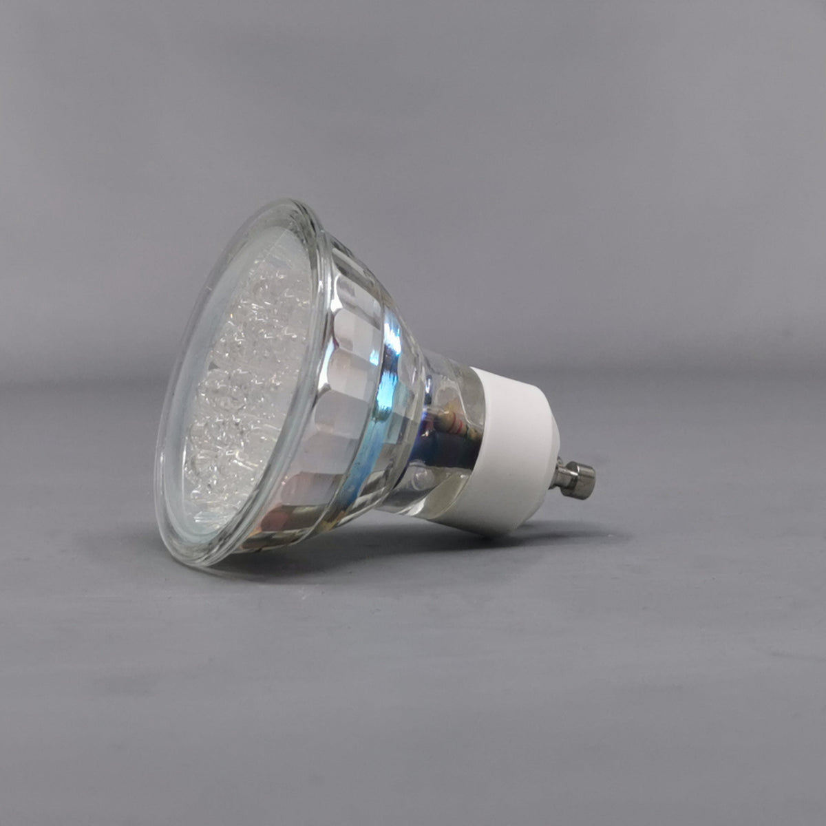 Gul GU10 LED 1,3W (360° frame 7)