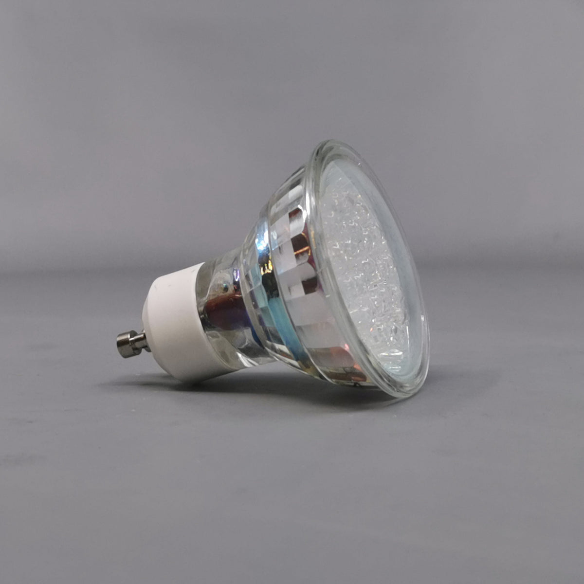 Grøn GU10 LED 1,3W (360° frame 22)