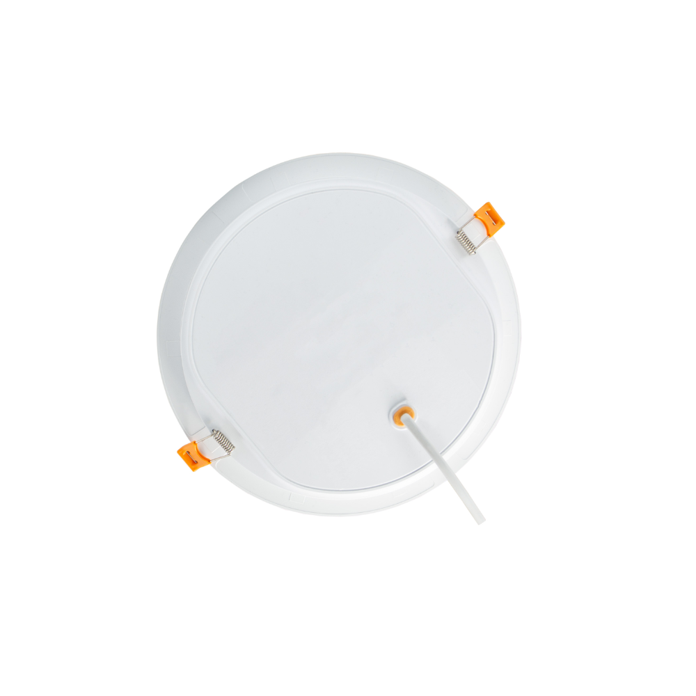 Spectrum 24W LED Indbygningspanel - 230V, Ø19,5 cm hul, Ø22 cm mål, 2900lm, RA80, IP54 udendørs