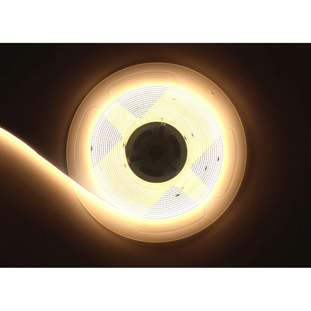 10W COB-LED stribe til 2x120cm profil - 250cm, IP20, 480 LED pr. meter, 24V, RA94
