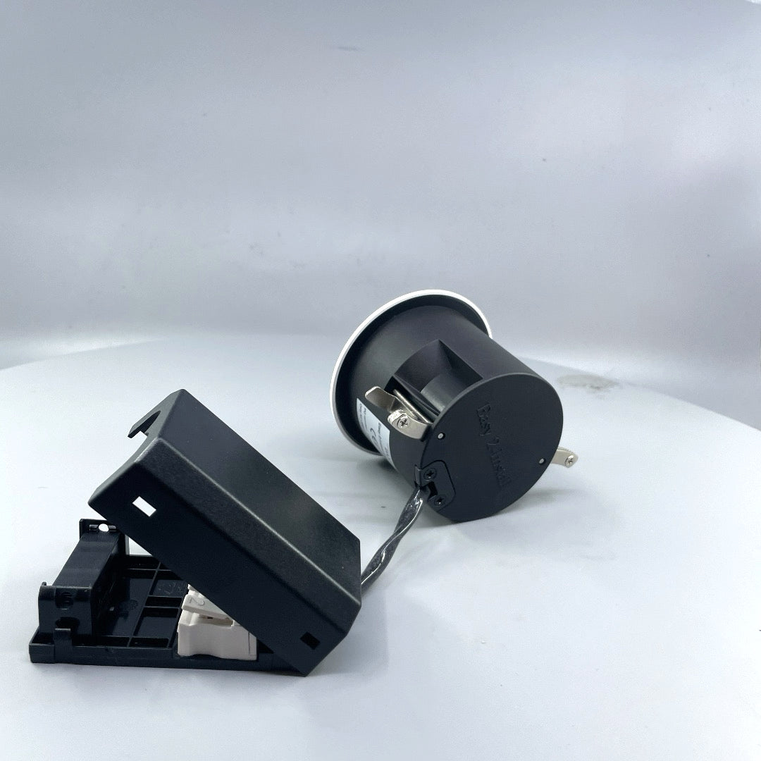Easy 2-Install 66 GU10 indbygningsspot – hvid (360° frame 11)