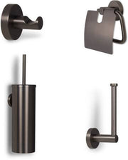 TOILETSÆT BUNDLE GUN METAL