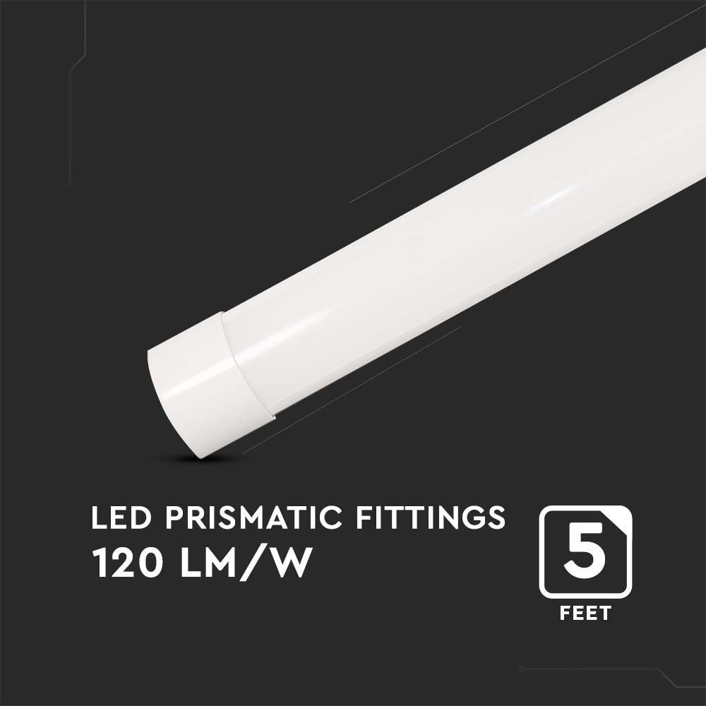 V-Tac 50W LED armatur - 150 cm, 3 års garanti, 230V