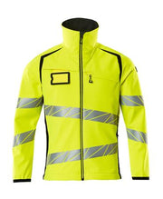SOFTSHELL HI-VIS GUL/SORT L