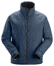 VINTERJAKKE NAVY/SORT STR: 2XL