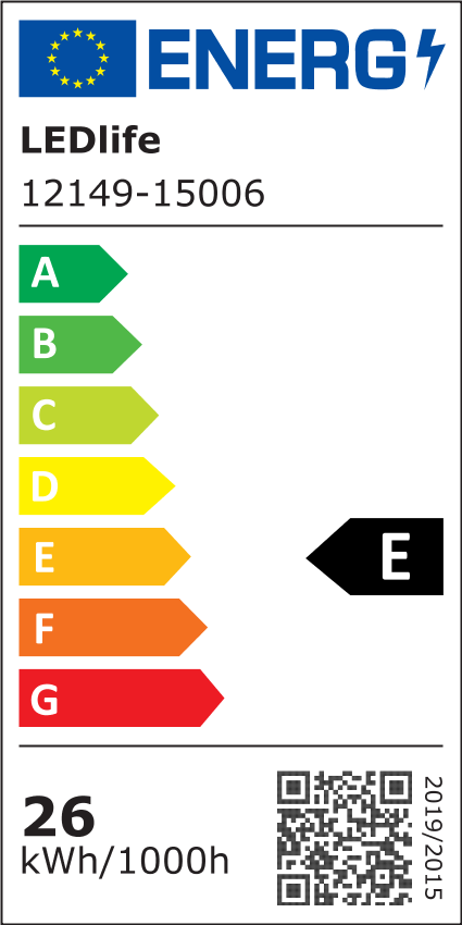 LEDlife T8 RA90 LED rør - Pro 25W, CRI90, 5 års garanti, 150 cm