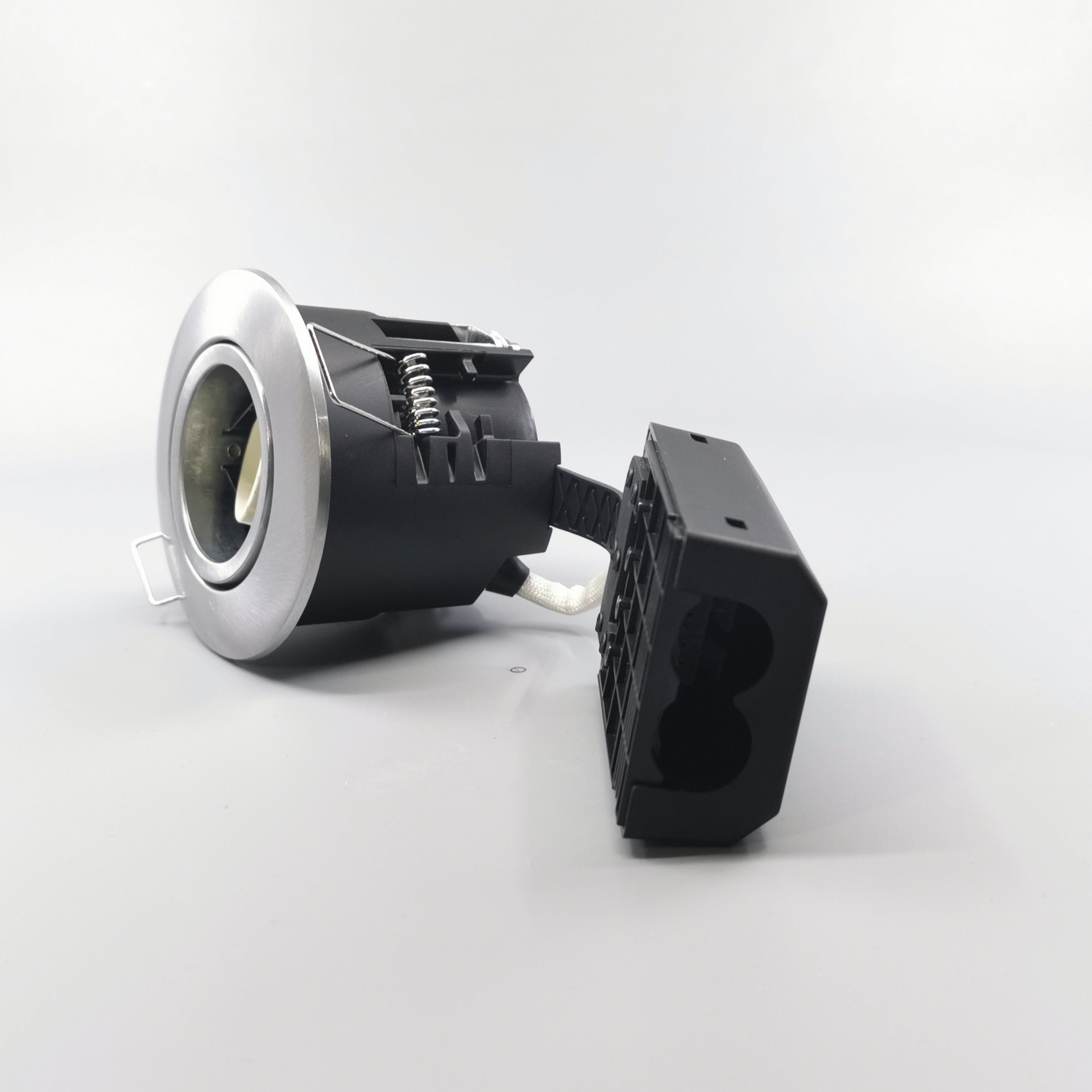 Pro Uni Install m. GU10 fatning - Rund, børstet