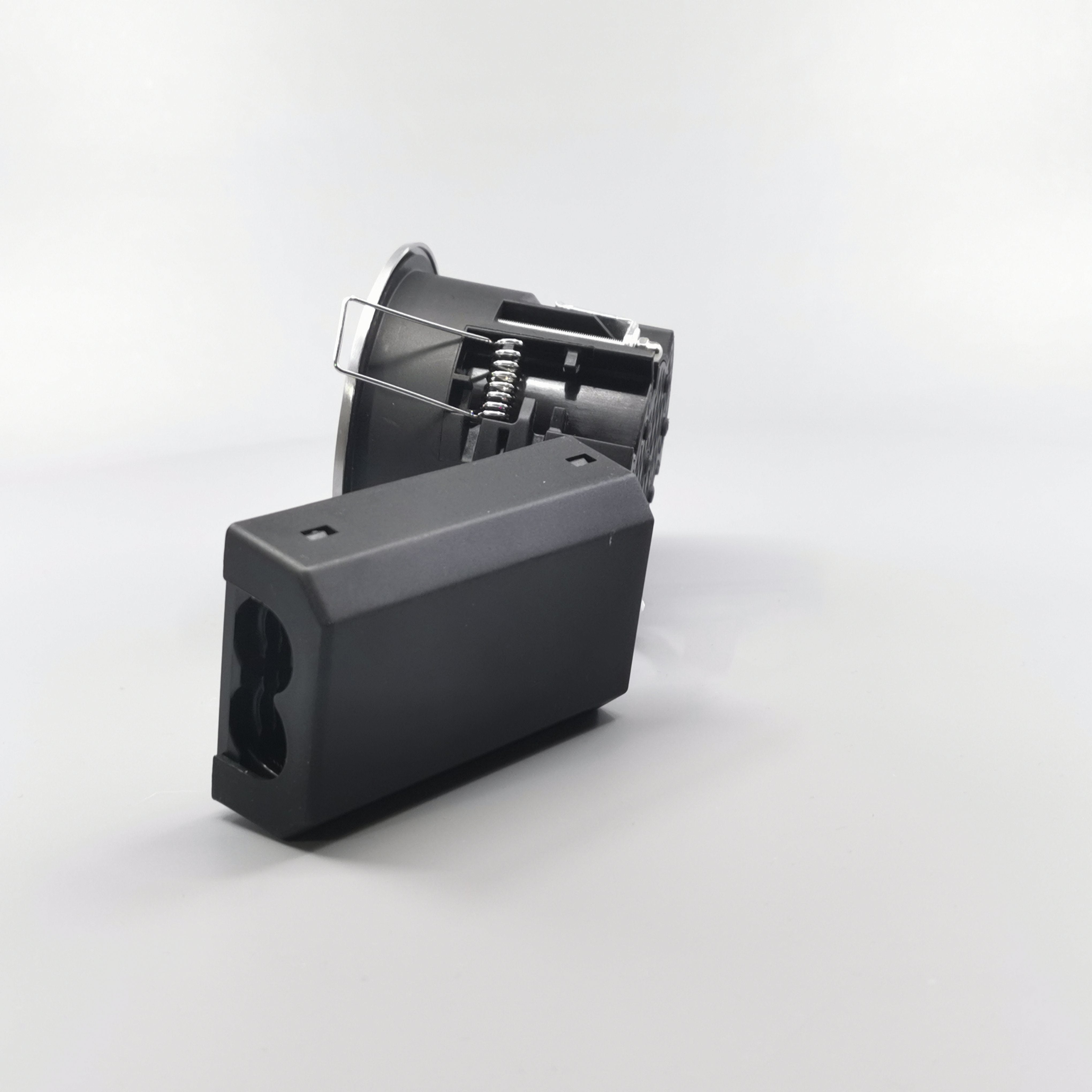 Pro Uni Install m. GU10 fatning - Rund, børstet