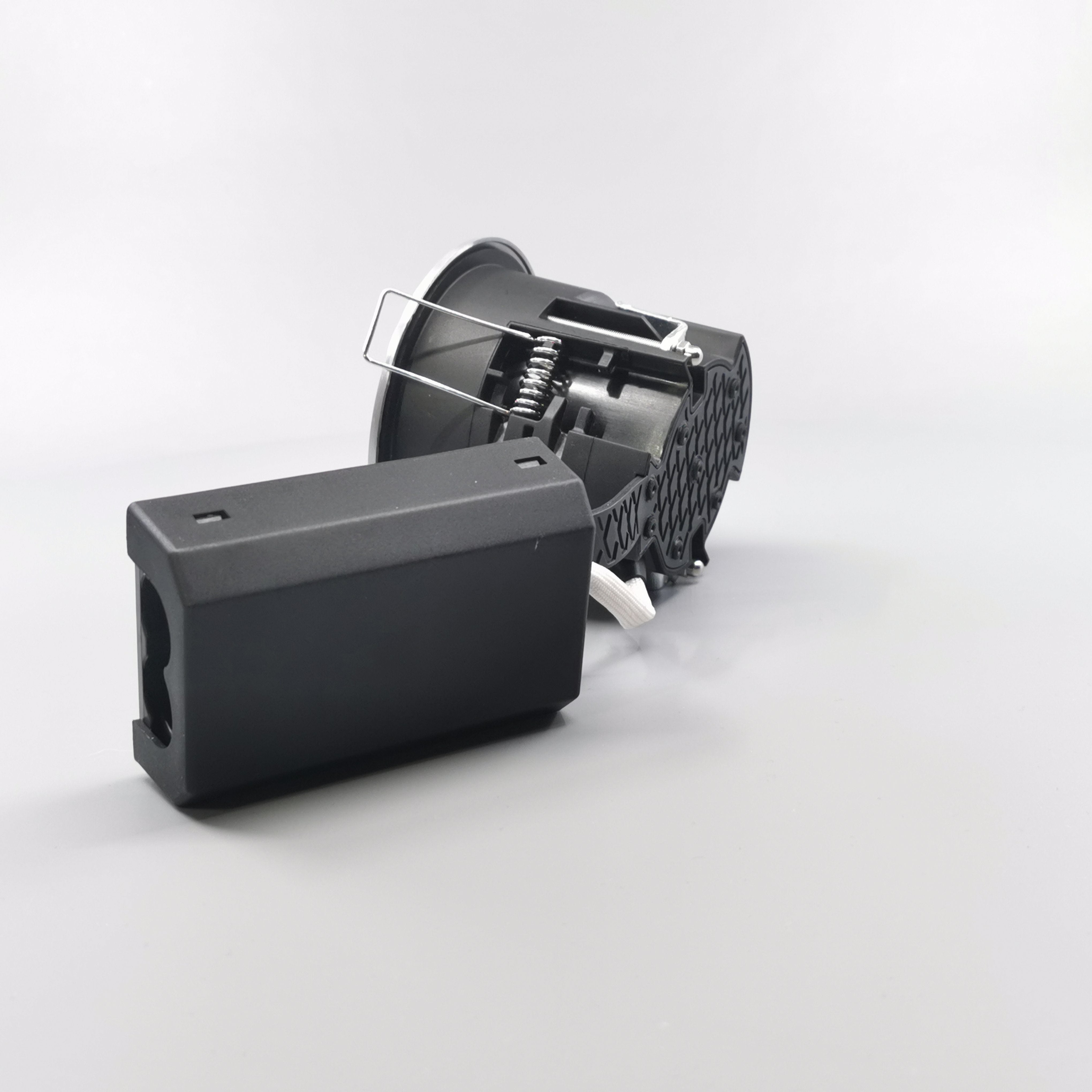 Pro Uni Install m. GU10 fatning - Rund, børstet