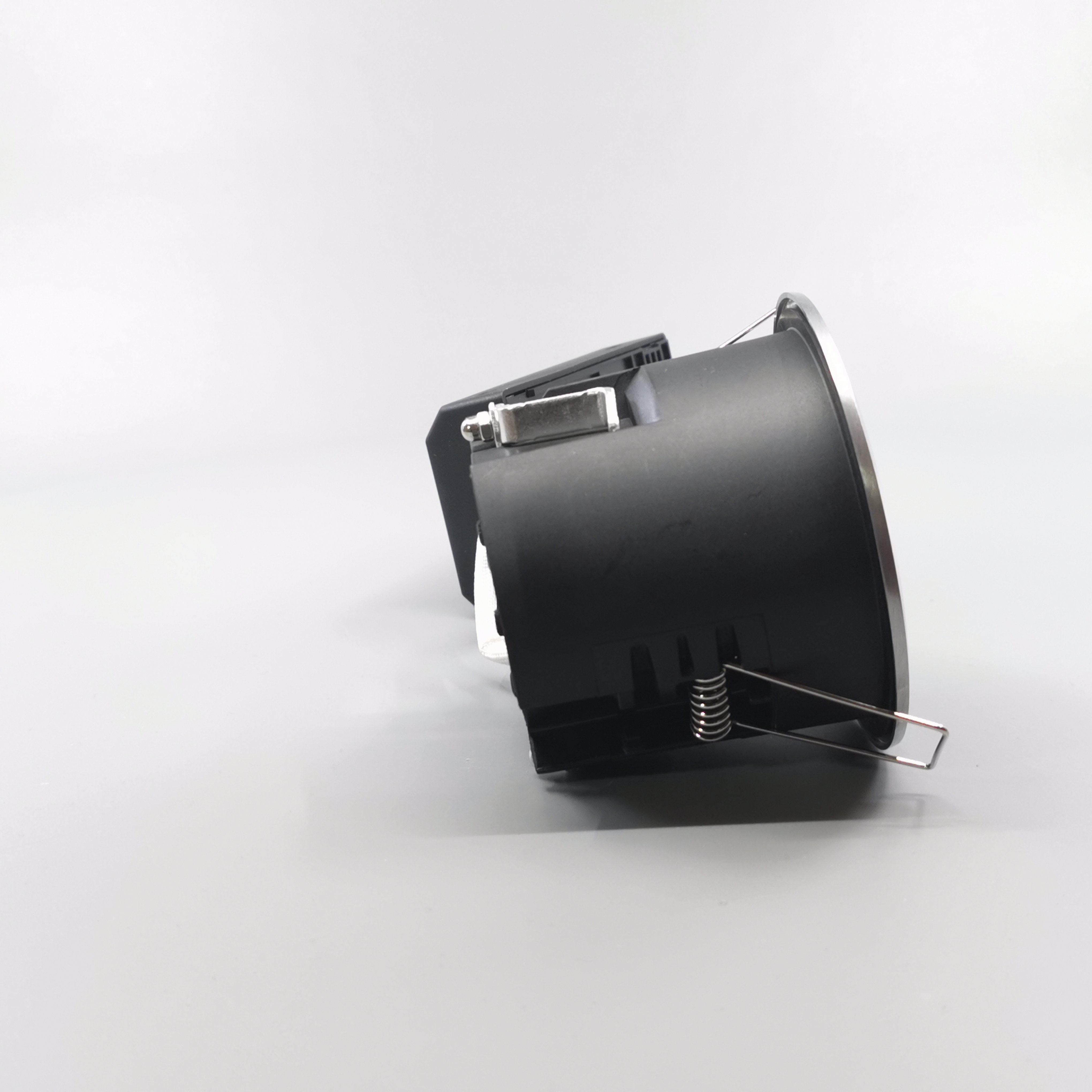 Pro Uni Install m. GU10 fatning - Rund, børstet