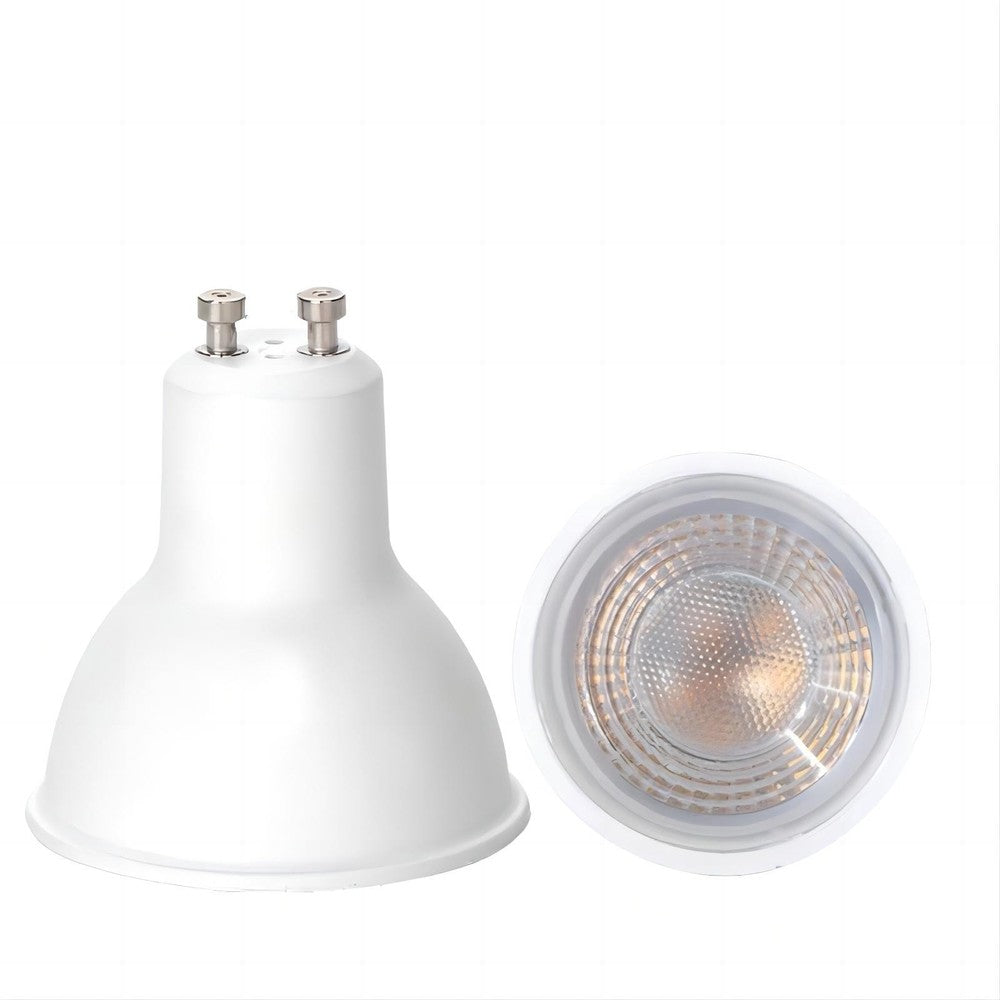 10 stk. Inno88 indbygningspotter inkl. 6W RA97 GU10, børstet alu, IP44, godkendt i isolering - 230V input