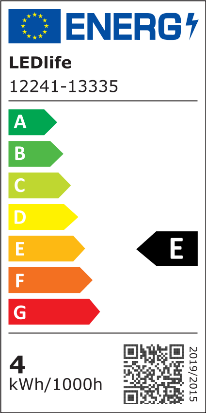 LEDlife 3,5W LED pære med G9 fatning - 230V, 400lm, RA80