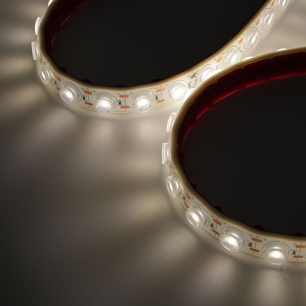 LEDlife 22W/m LED strip - 5m, Vægskylle IP68, 24V, 48 LED pr. meter