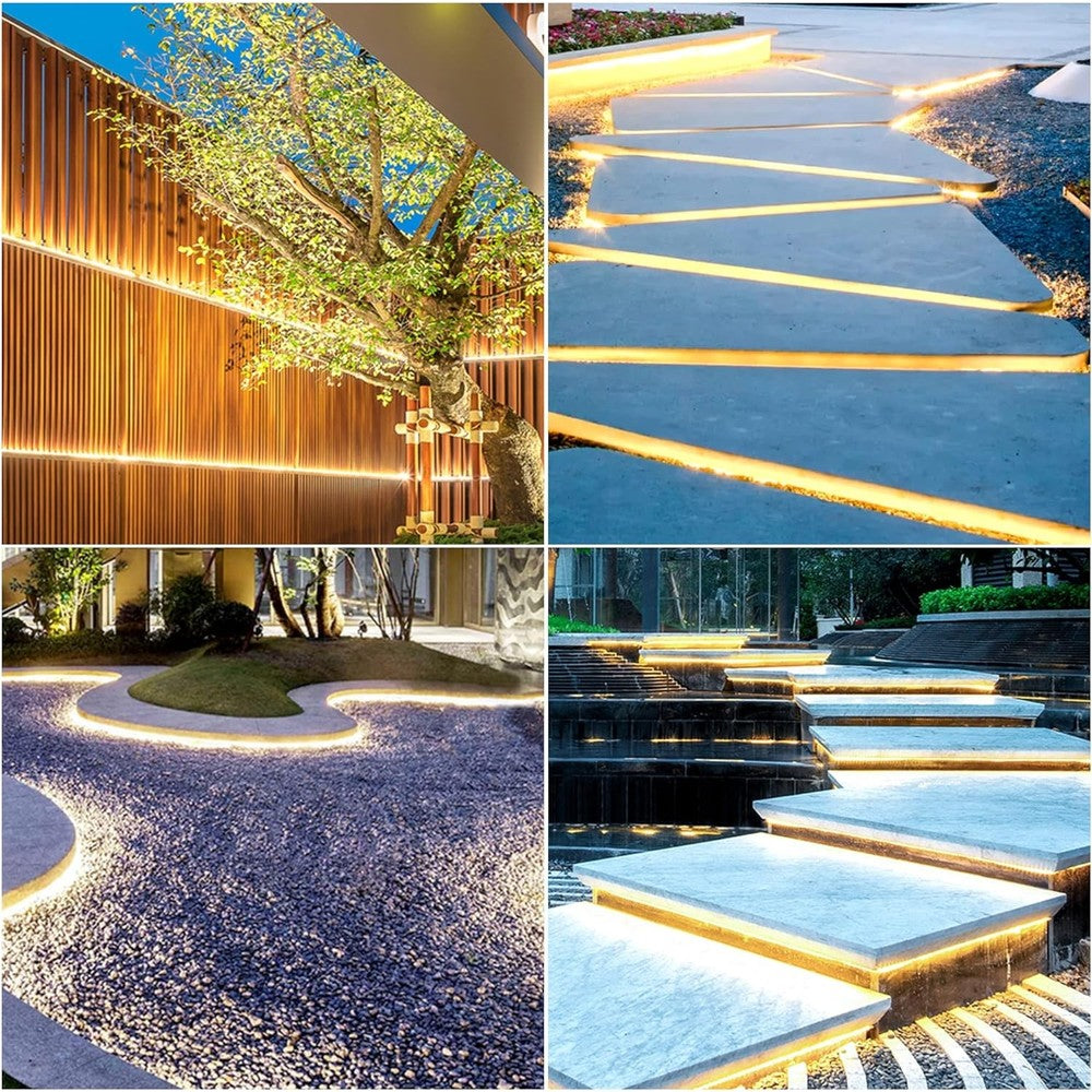 5 meter lang COB-LED-strips med 280 LED pr. meter, 10W/m, IP20, 24V, RA90, 700lm/m, IP65