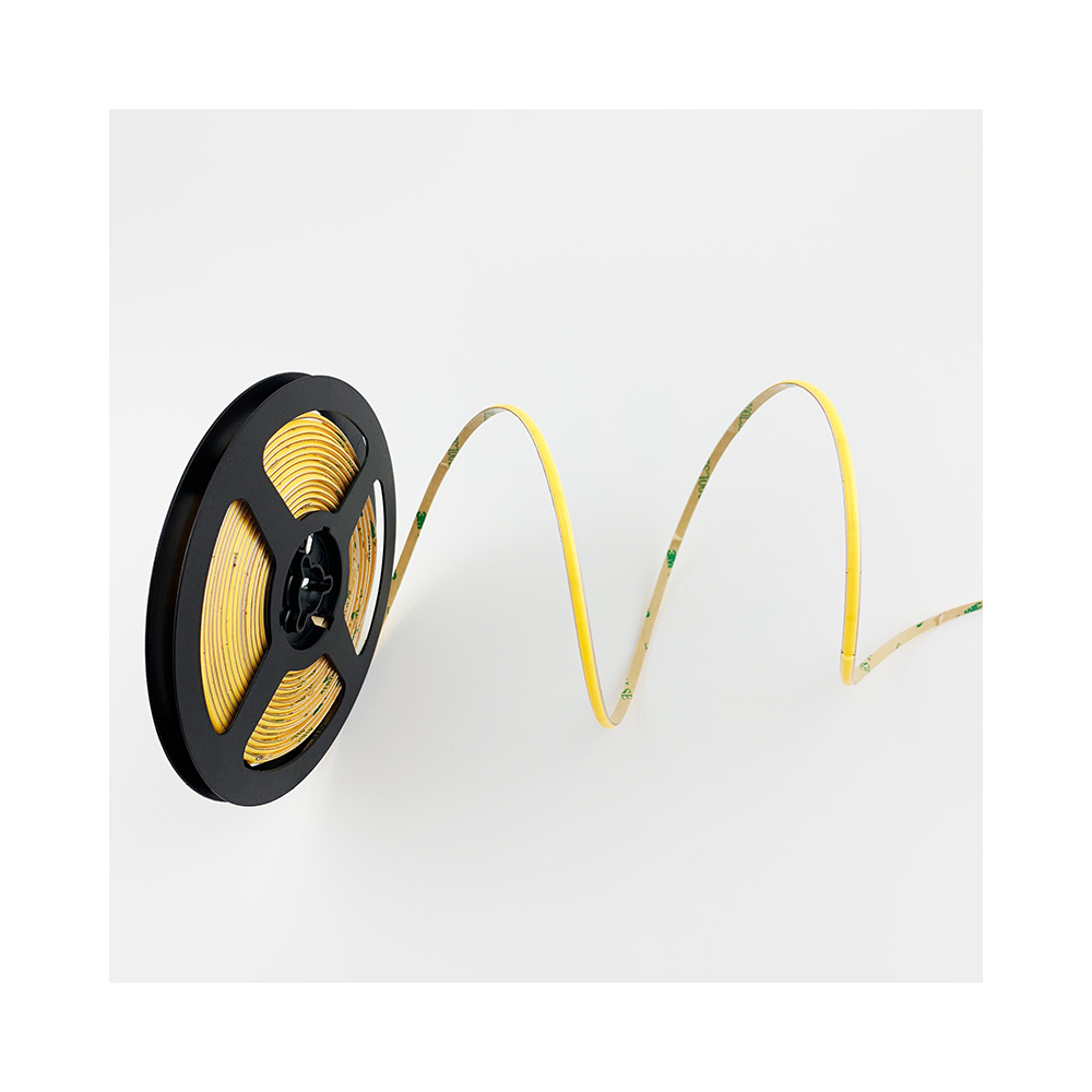 8W/m CCT COB-LED strip til 120 cm profil - 115 cm, IP20, 608 LED pr. meter, 5mm bred, 24V, RA97