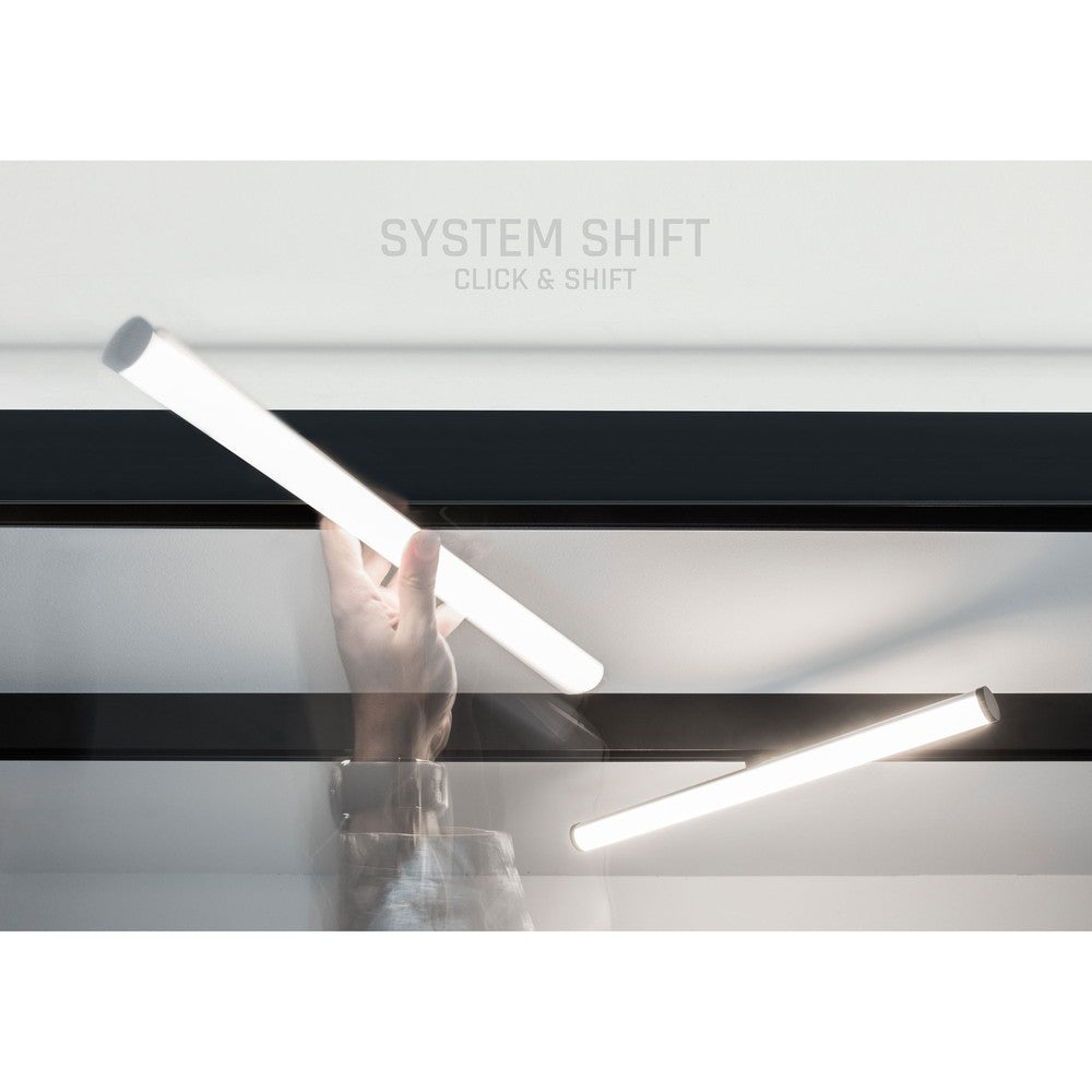 Spectrum SHIFT Beam 12W - Sort, RA90, 150 grader - Kvalitets LED-spot med høj farvegengivelse og bredt lysudbredelse