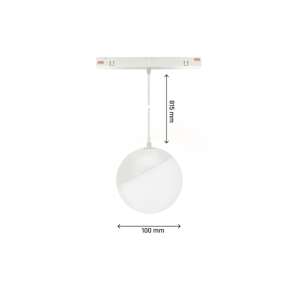 Spectrum SHIFT Globe P 5W - Hvid, RA90, 165 grader LED-pære til 48V med 550lm og høj farvegengivelsesindeks