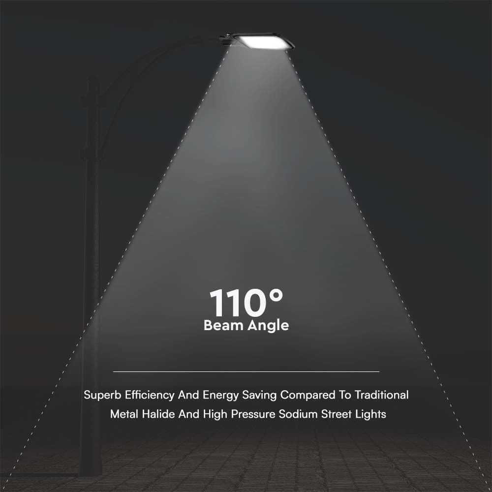 V-Tac 100W LED gadelampe - Ø40mm, Vandtæt med høj lysstyrke og energibesparelse