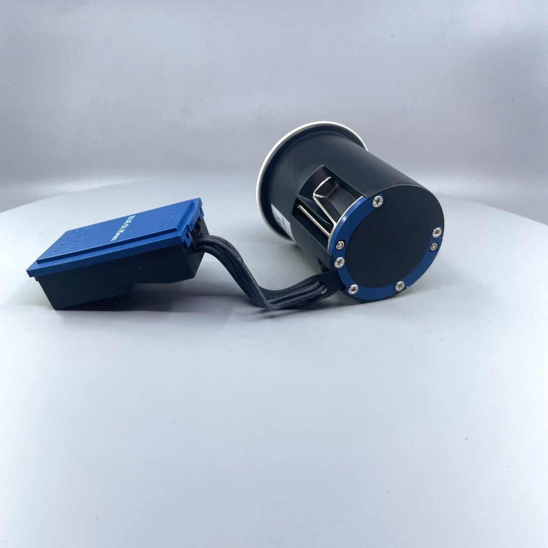 DAXTOR EXO BLUE 95 GU10 indbygningsspot – Hvid (360° frame 12)