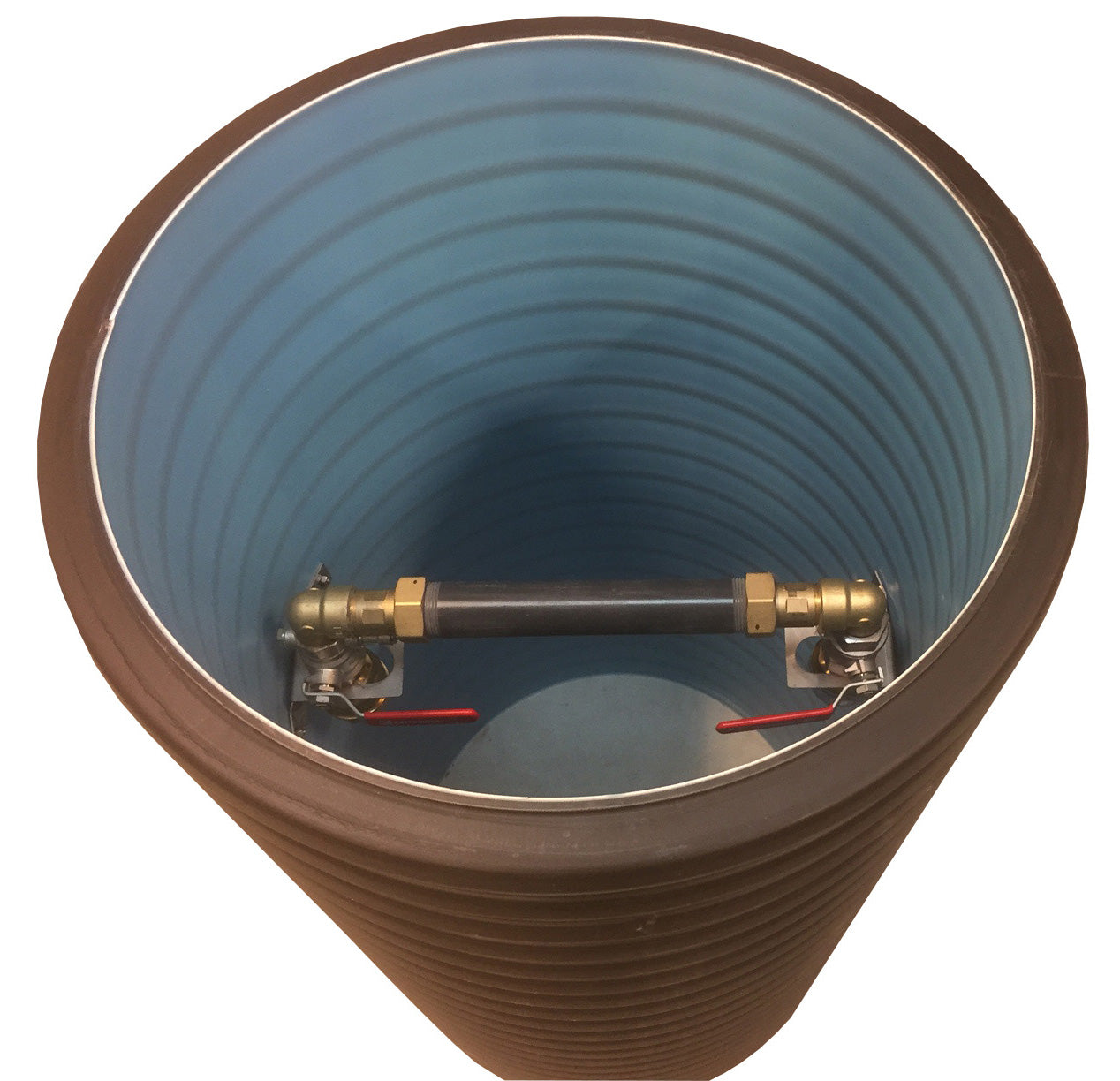 500 mm komplet målerbrønd med 40 mm ventilsæt