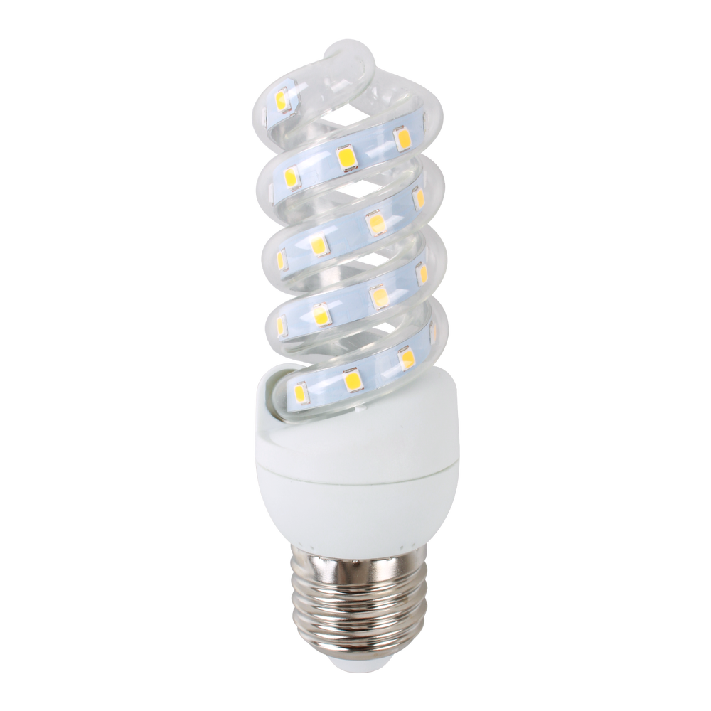 LED B5 Spiral 7W E27 3000K 620lm RA80 3 års producentgaranti